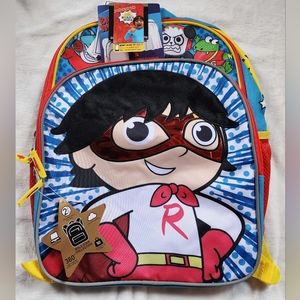 Ryan's World Kids' School Backpack (NWT)